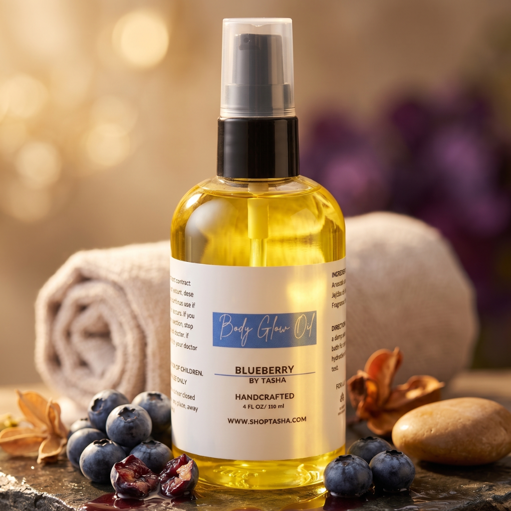 BLUEBERRY Glow Body OIL