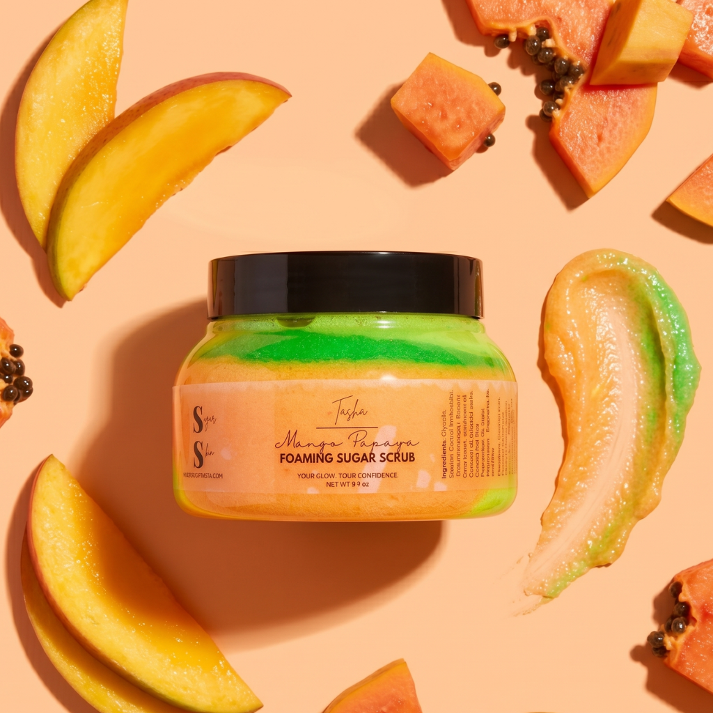Mango Papaya- Sugar Scrub