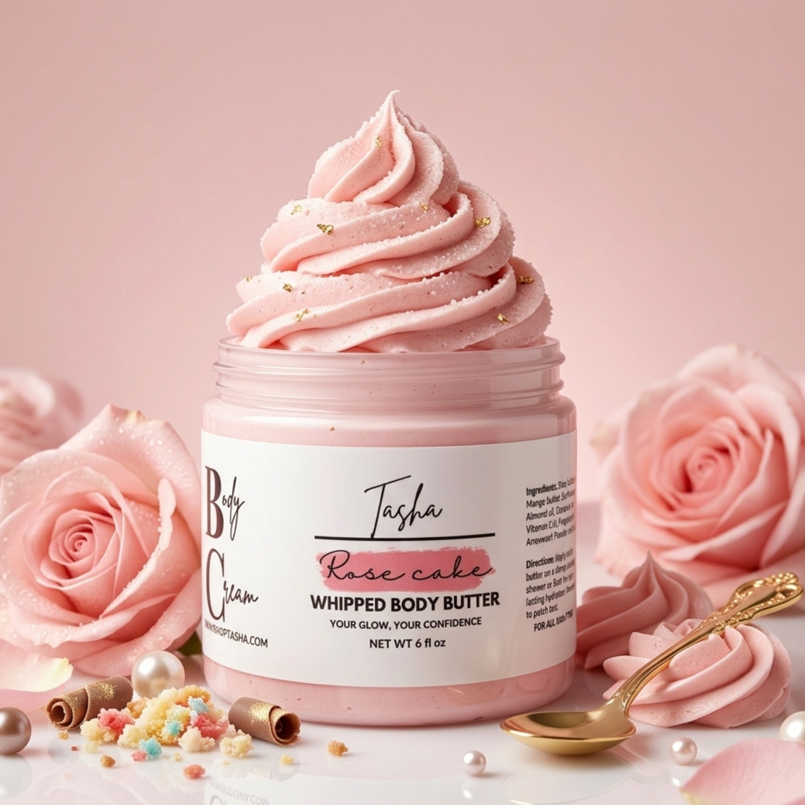 Rose cake- Body Butter